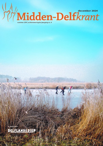 241218 Midden-Delfkrant cover met schaatsers Tiny van der Meer